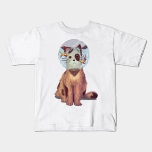 Cats like fish! Kids T-Shirt